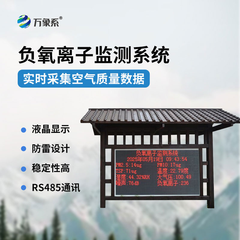 負(fù)氧離子監(jiān)測站